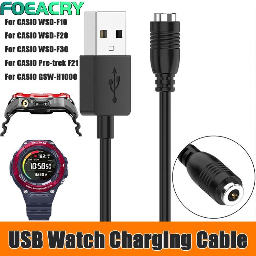 Bộ sạc đồng hồ FOEACRY, Cáp sạc USB di động đa năng, Bộ chuyển đổi nguồn Giá đỡ sạc thời trang cho W