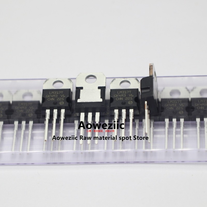 10 Chiếc 100% Mới Nhập Khẩu Chính Hãng LM317T LM317 TO-220 Ba Thiết Bị Đầu Cuối Điều Chỉnh Có Thể Đi