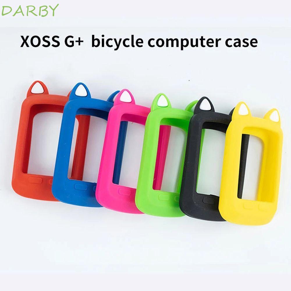 DARBY Xe Đạp Vỏ Máy Tính Trọng Lượng Nhẹ Đi Xe Đạp Phần GPS Da Vỏ Mềm Bảo Vệ Chống Sốc GPS Đồng Hồ T