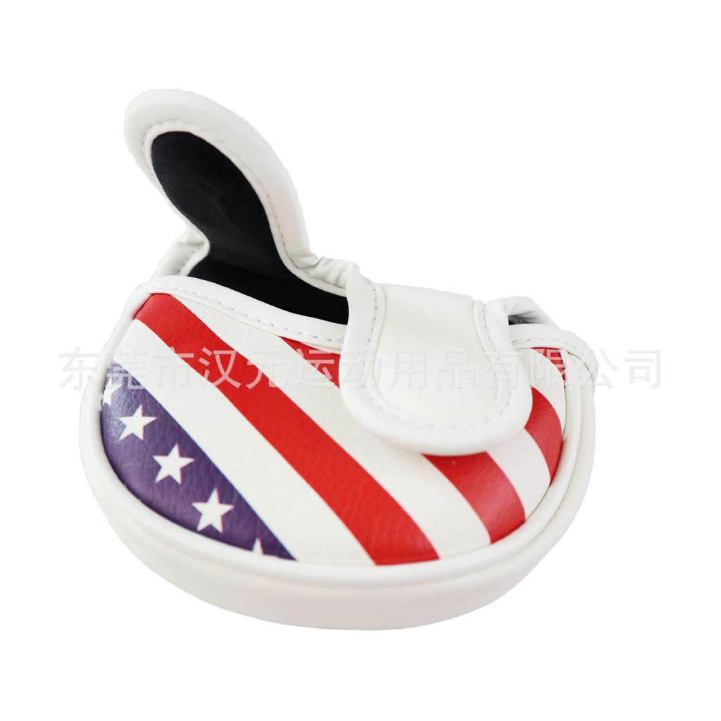 Golf Club Cover pu Club Head Cover Ball Head Cover Vỏ bảo vệ Putter Cap Cover 5.3