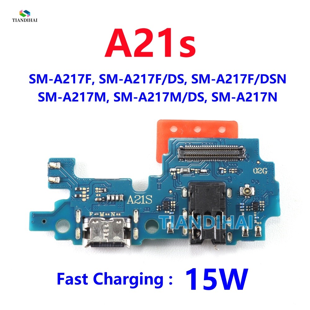 Dành Cho Samsung Galaxy A21s A217 A217F A217F / DS A217M A217N Đế Sạc USB Cổng Kết Nối Cổng Sạc Nhan