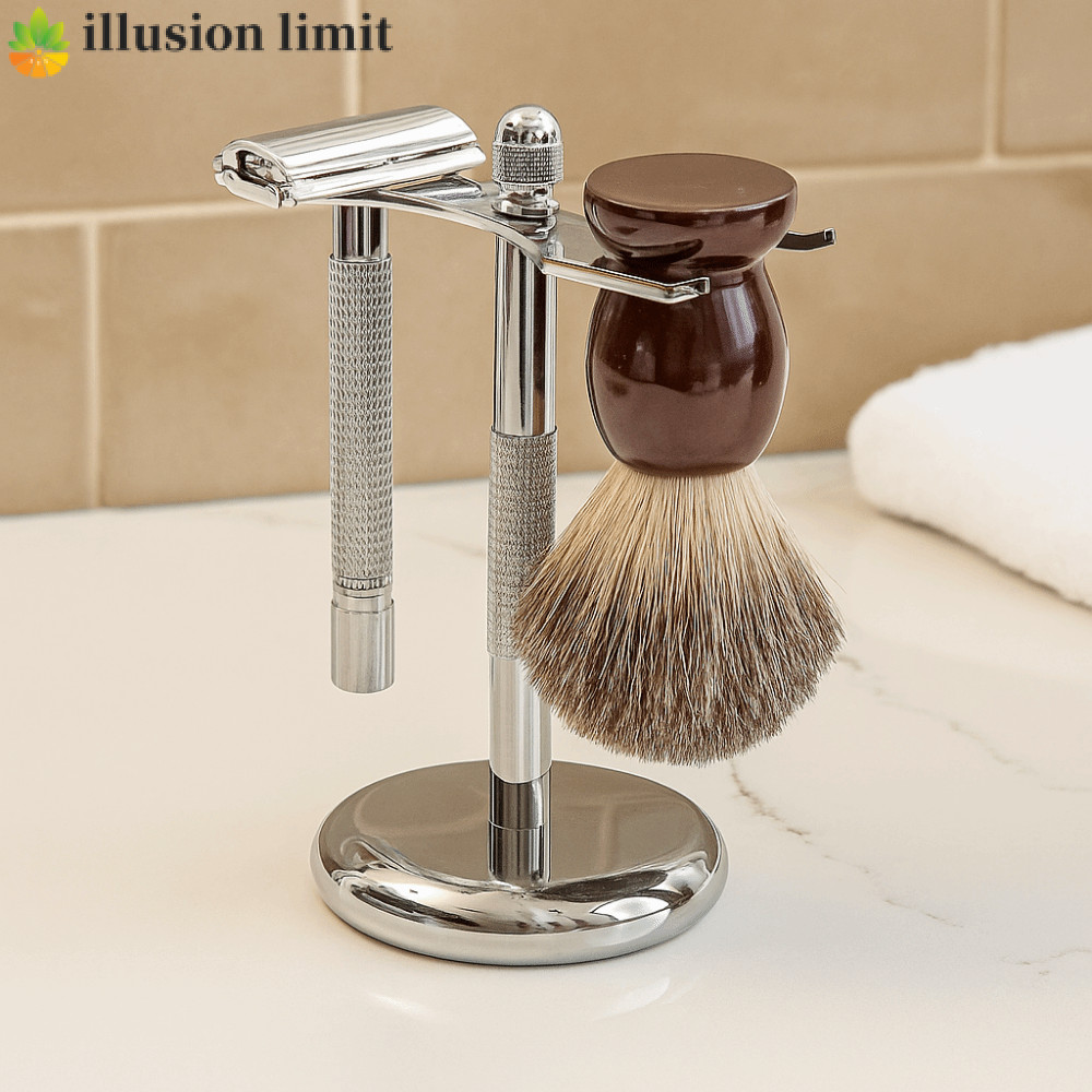 ILLUSION LIMIT Manual Razor Rack Quà tặng di động an toàn