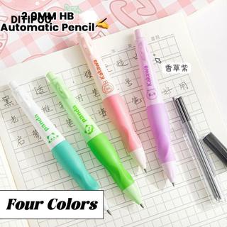 Bút chì tự động DITIPOO, Bút giữ tư thế chỉnh sửa đi kèm với máy mài Bút chì cơ khí, Bút chì đẩy lùi chì 2.0mm 2B sáng tạo dành cho học sinh