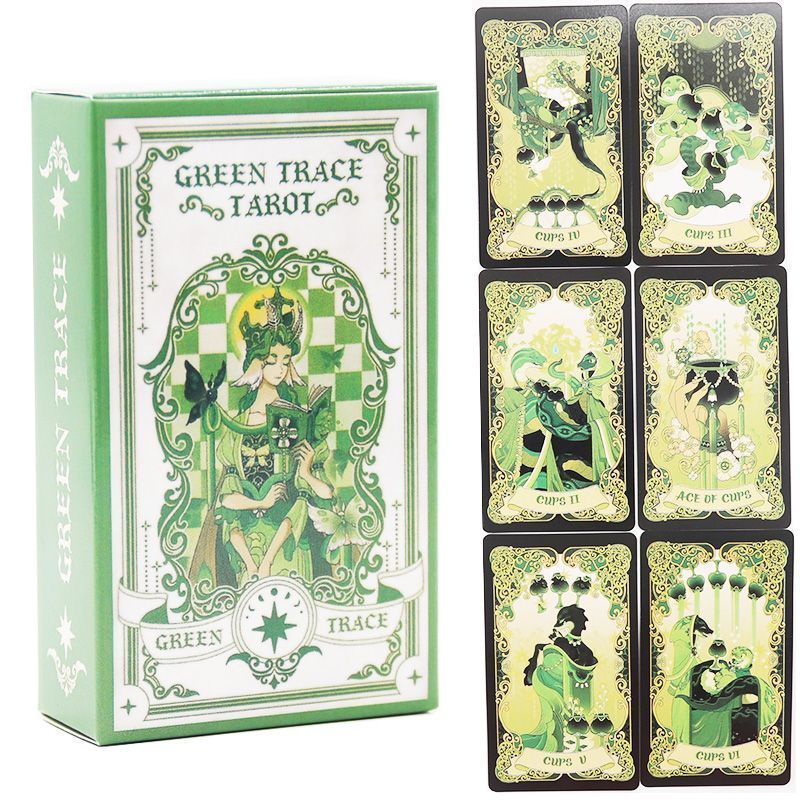 Hàng sẵn có Vận chuyển nhanh The Wizard of Oz Tarot Cards 78 Thẻ mới bắt đầu Trò chơi bảng dấu vết m