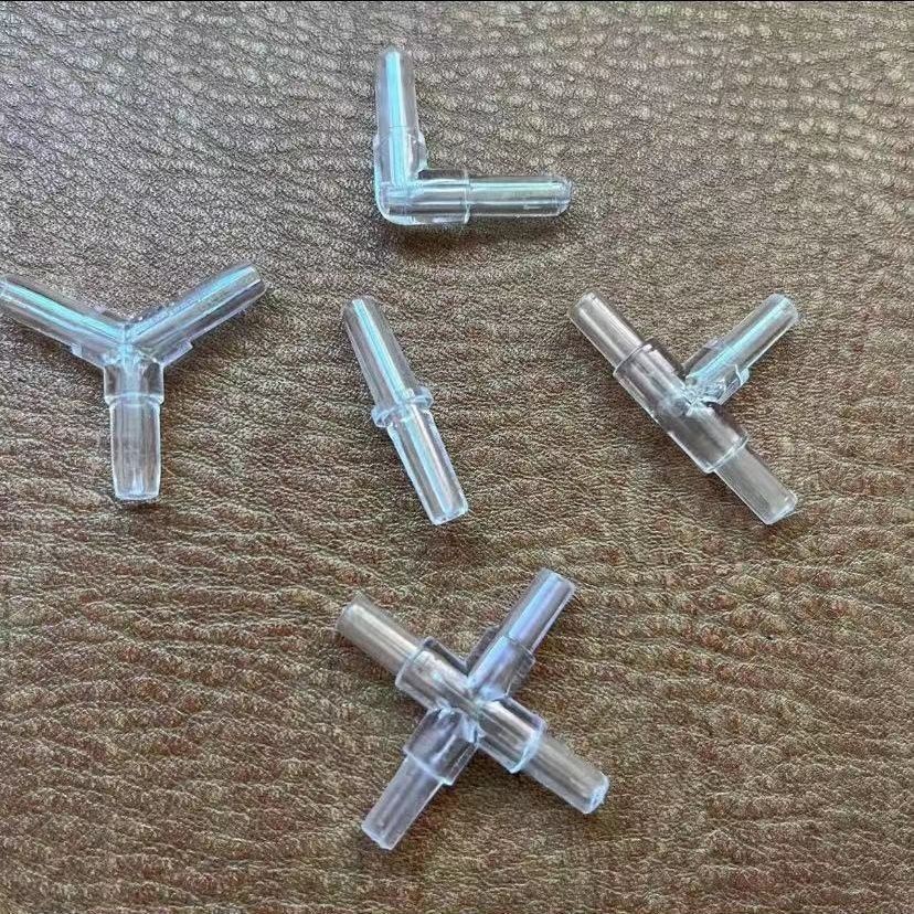 Phụ kiện máy sục khí Tee Joint Chất liệu Acrylic Y-Pass Tee T-Pass L-Pass Four-Pass Seven-Character 