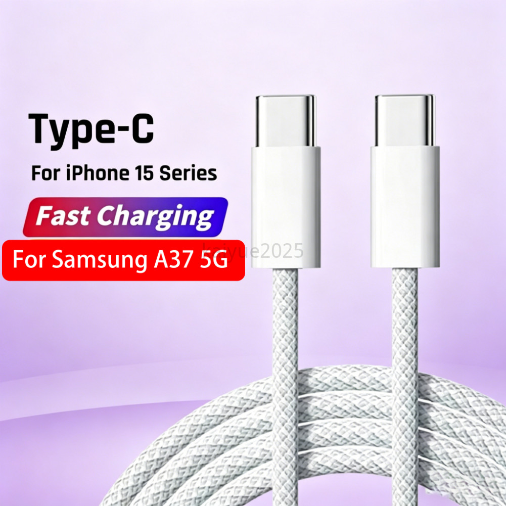 Cáp sạc nhanh 60W PD USB C sang USB C cho Samsung A37 5G Type-C Dây sạc nhanh KAIYUE