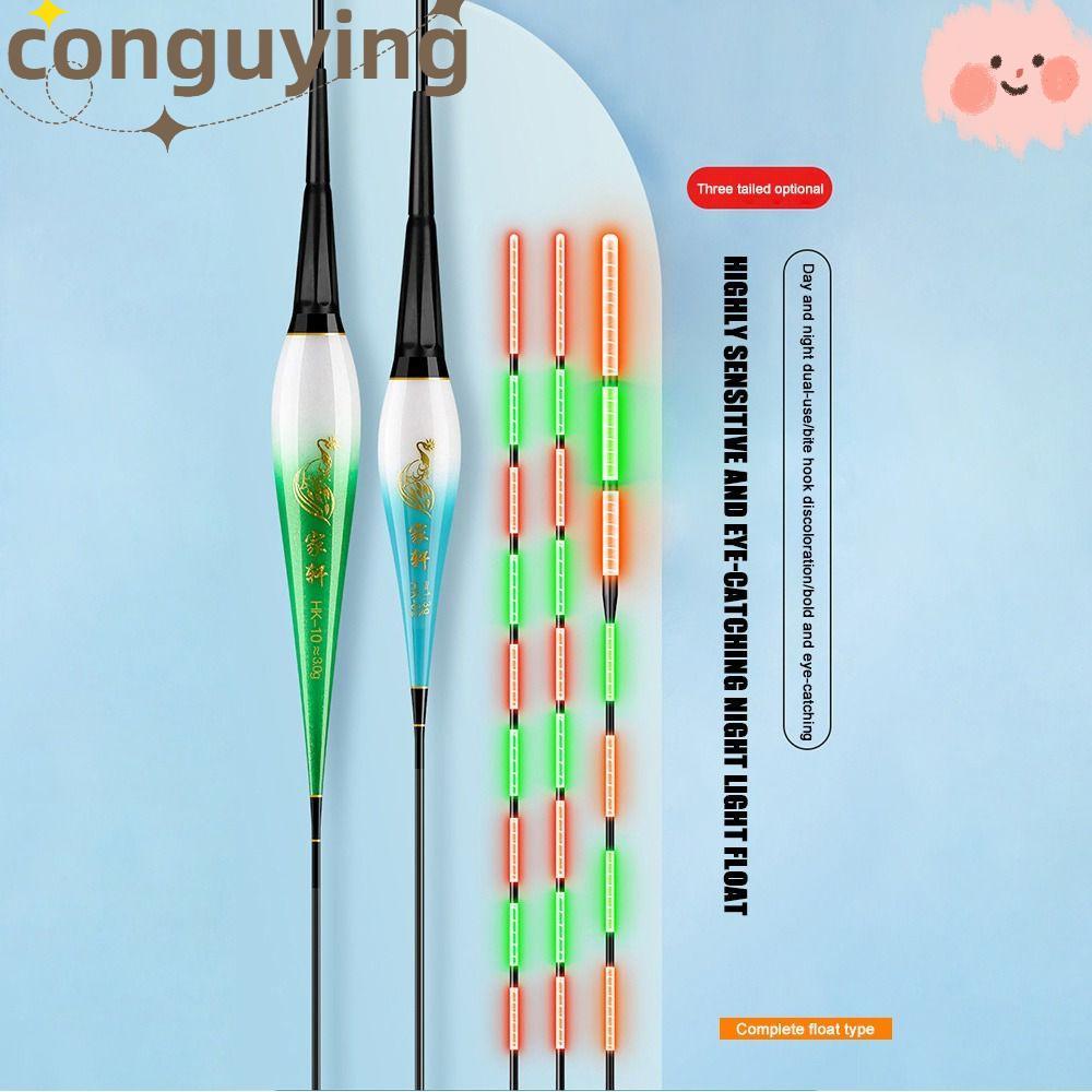CONGUYING Phao Câu Cá Điện Tử, Phao Phao Phao Phao Phao Phao Phao Phao Phao, Đuôi Dài Chỉ Báo Nano B