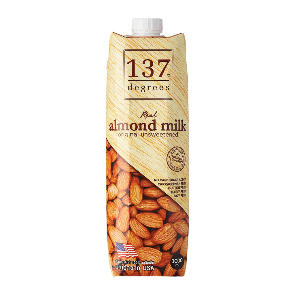 Sữa hạnh nhân không đường 137 Degress 1L