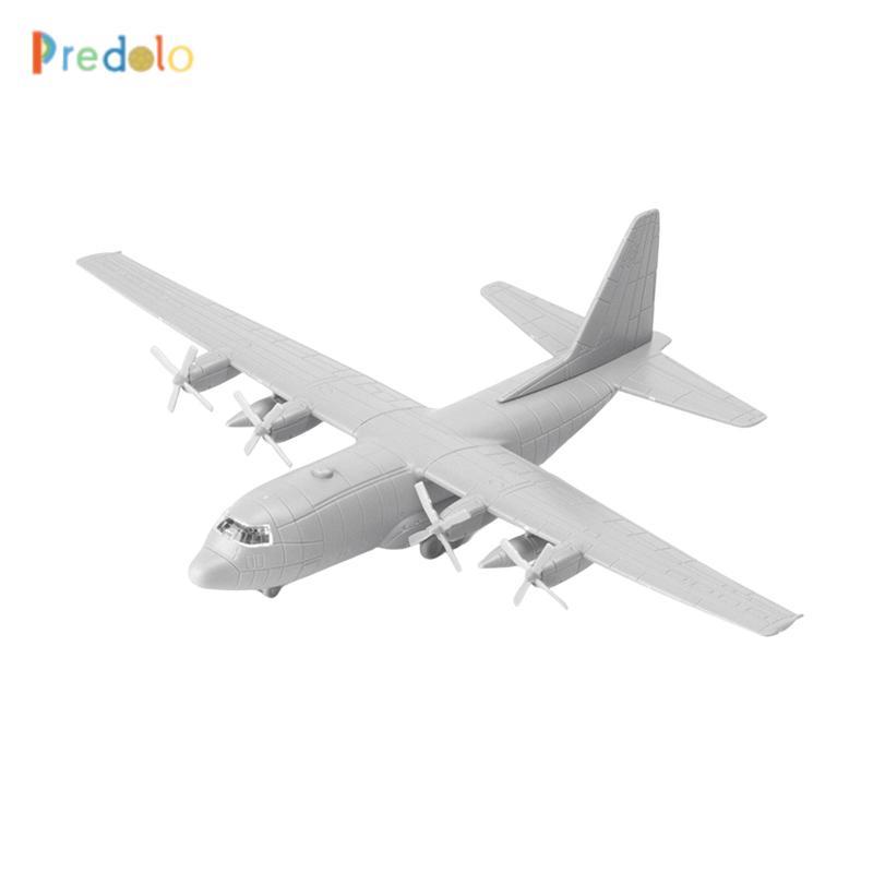 Mô hình máy bay vận tải predolo 1 / 144, Mô hình máy bay mô hình lắp ráp, US C130 để trang trí quà t