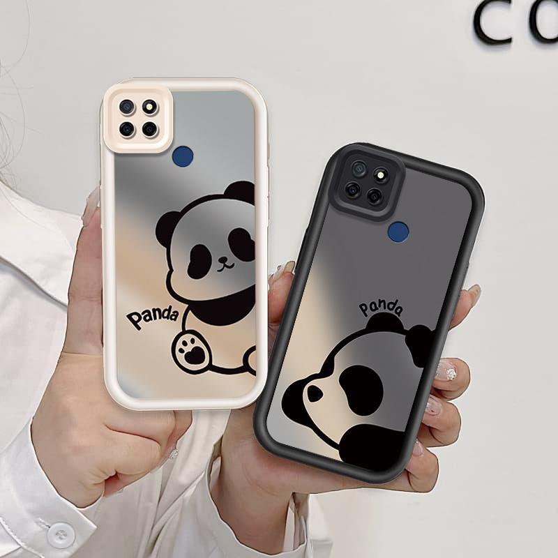Ốp Lưng Cho Realme C12 C25 C25S C21Y C25Y C15 Narzo 30A Narzo 20 Phim Hoạt Hình Silicon Mềm TPU Gấu 
