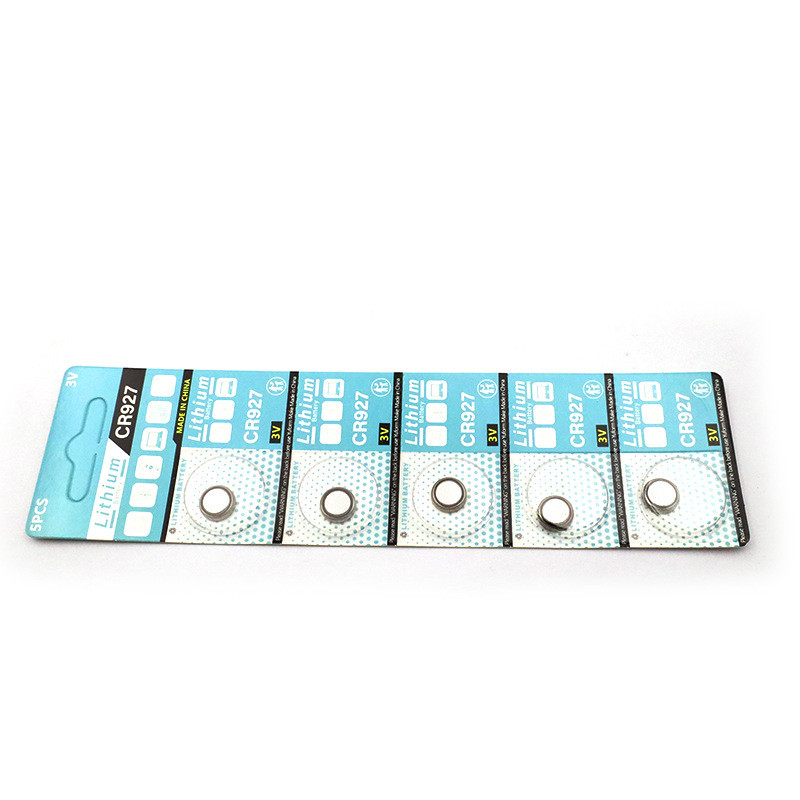 CR927 Pin 3V Nút Pin Lithium Đồng Hồ Thạch Anh Điện Tử Đồ Chơi Điều Khiển Từ Xa Đúng Tư Thế Bảo Vệ M