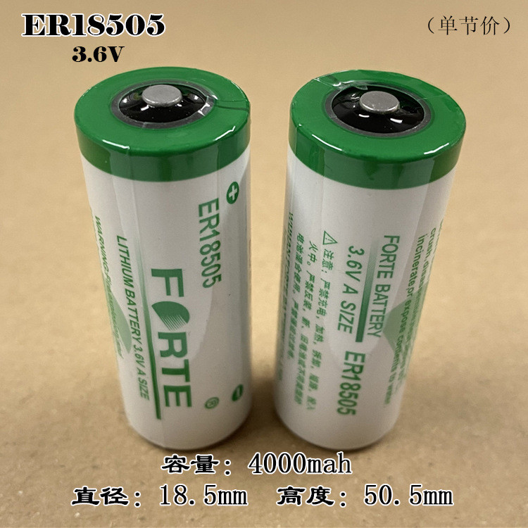 Đồng hồ đo nước thông minh FORTE ER18505 - Báo động sương mù, pin Lithium 3.6V, đo nhiệt độ.