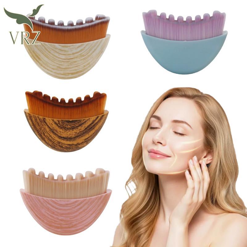 VRZ Lymphatic Contour Face Brush Khô Brushing Chin Sculpting Lymphatic Thoát Nước Máy Mát Xa Cho Mặt