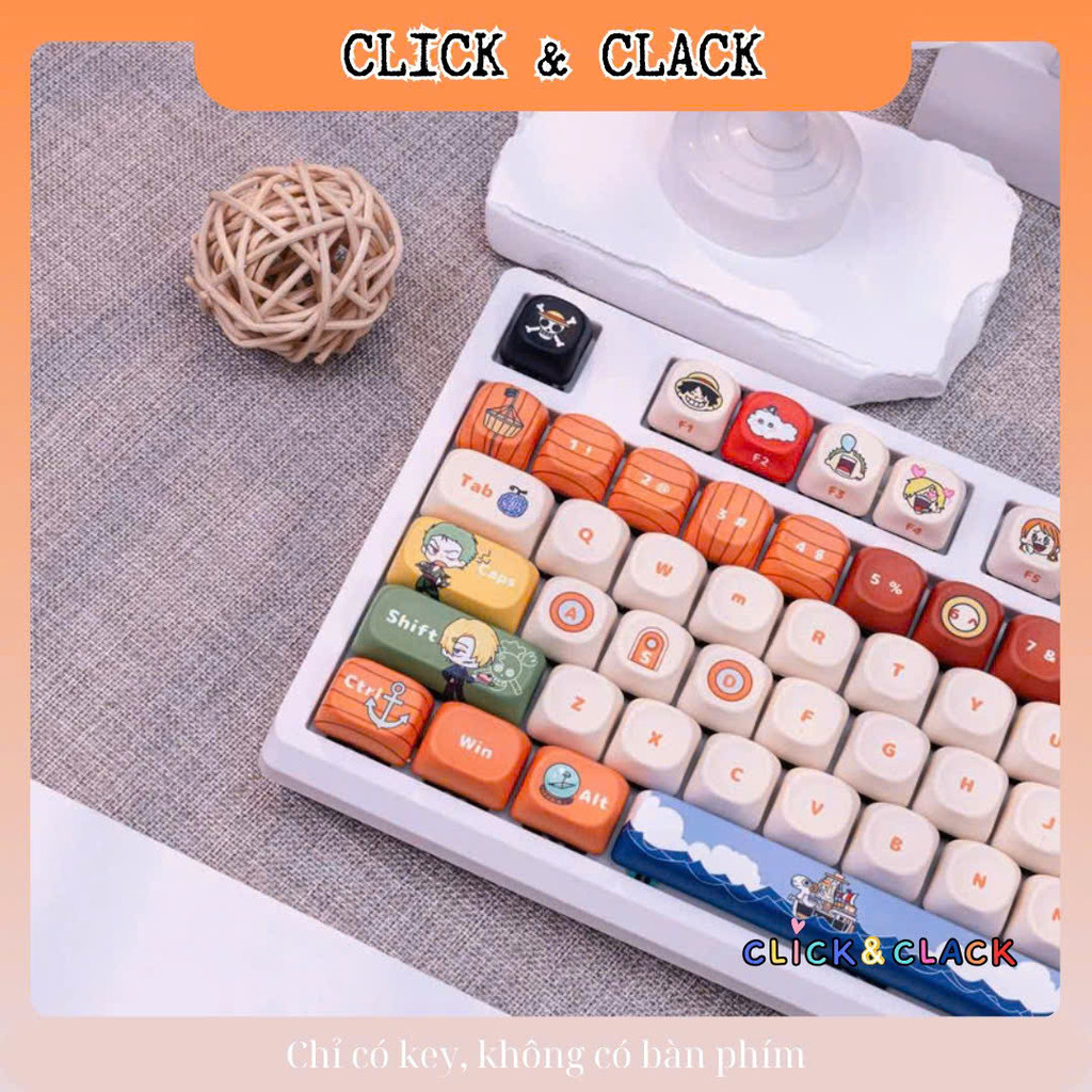 Keycap One Piece - MOA Profile - PBT dyesub cao cấp cho phím cơ 137 phím | BigBuy360 - bigbuy360.vn