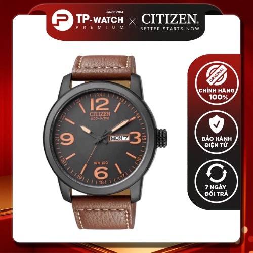 Đồng Hồ Nam Dây Da Citizen Eco-Drive BM8475-26E - Size 42mm