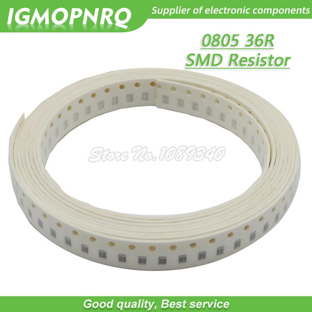 300 Chiếc 0805 SMD Điện Trở 36 ohm Chip Điện Trở 1 / 8W 36R ohms 0805-36R