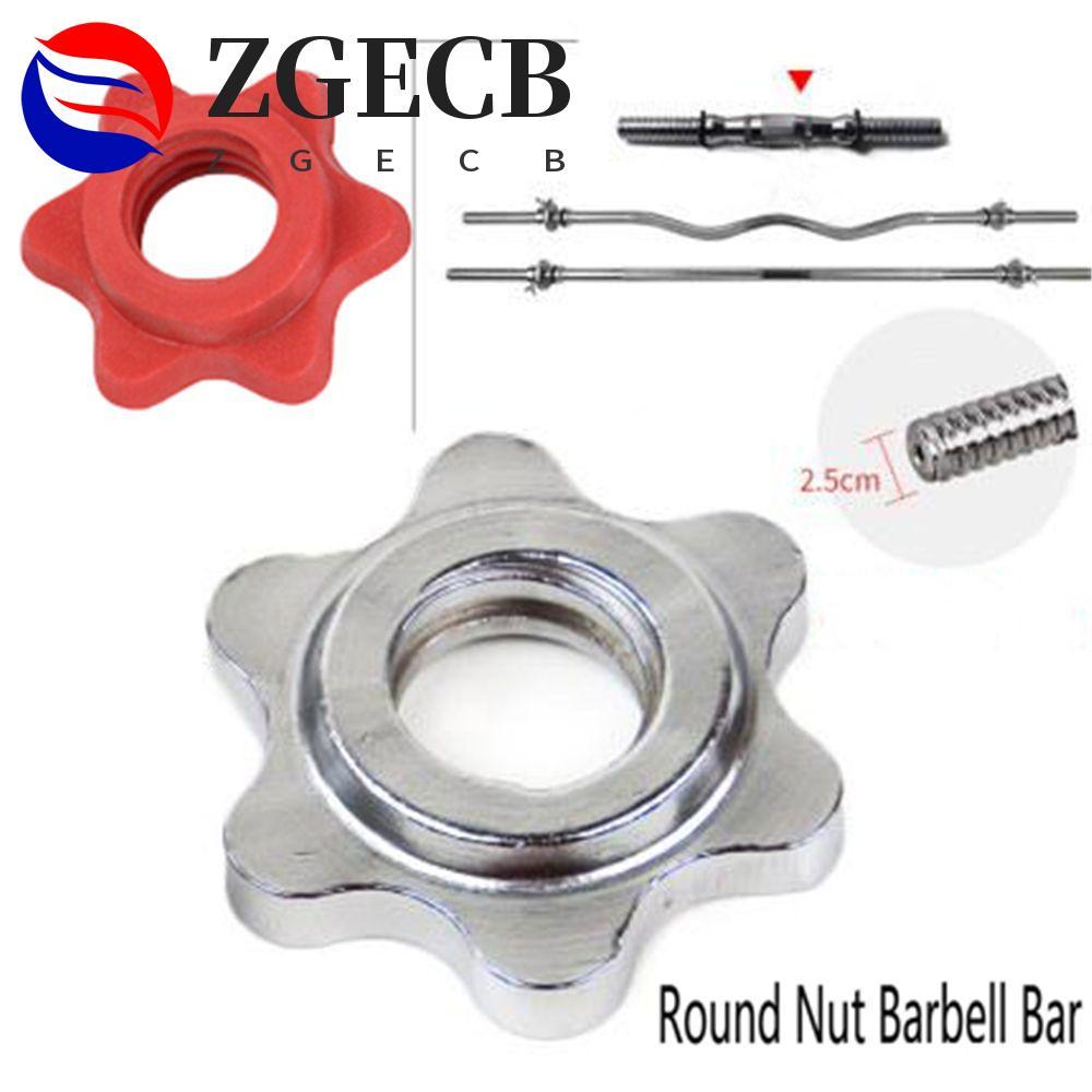 ZGECB Dumbell Nut Bảo vệ an toàn Kẹp tiêu chuẩn Dumbell Cố định Quả tạ Phụ kiện Spin-lock Cổ vít