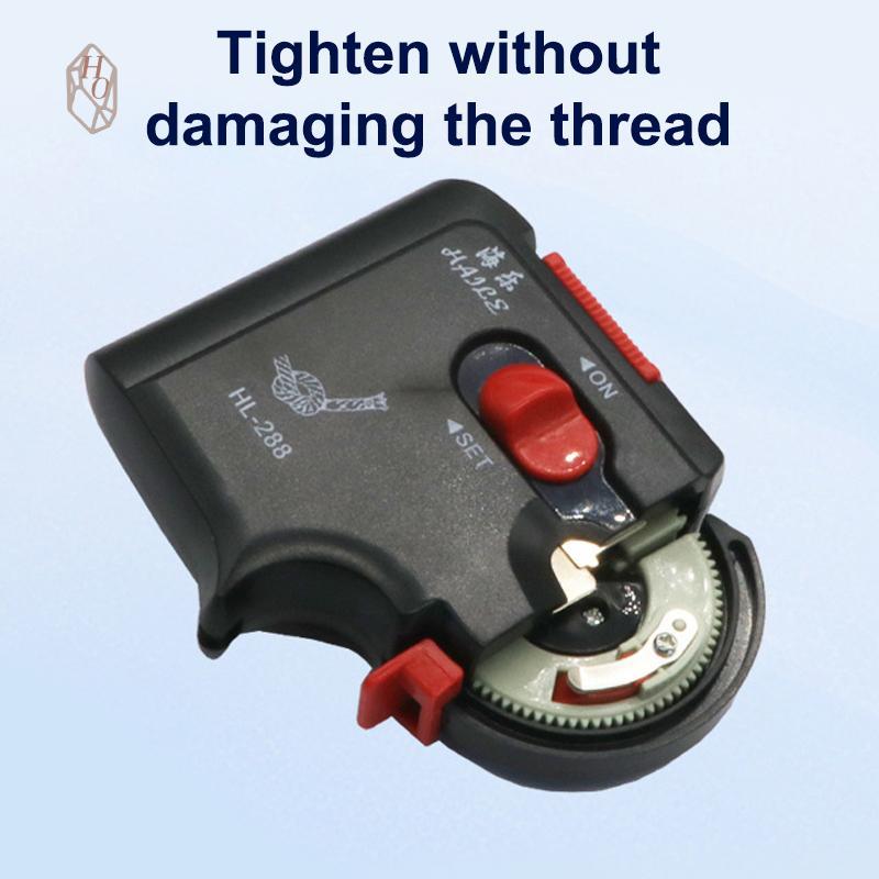 HO Electric Fast Tie Fishing Hooks Collect Roll Fishing Line Tying Device Tự Động Di Động Móc Câu Tầ