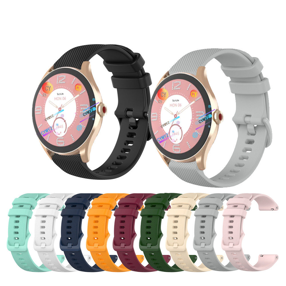 Đồng hồ thông minh TechLife P1 Lite Dây đeo silicon cho TechLife Watch P1 Lite Dây đeo cổ tay thể th