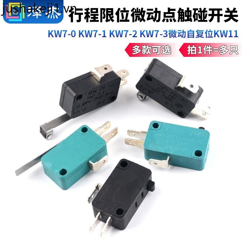 Giới hạn đột quỵ Công tắc cảm ứng Micro-Drop KW7-0 KW7-0 KW7-2 KW7-3 Micro-Drop Self-Reset KW11