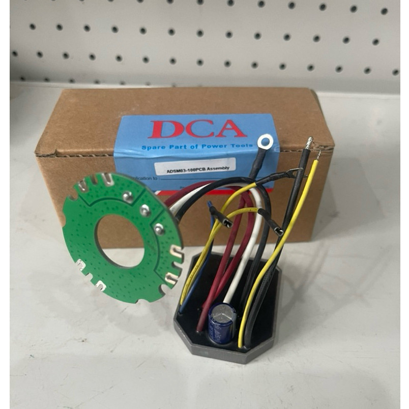 Bo mạch dùng cho máy mài pin  ADSM03-100,ADSM03-125 thương hiệu DCA