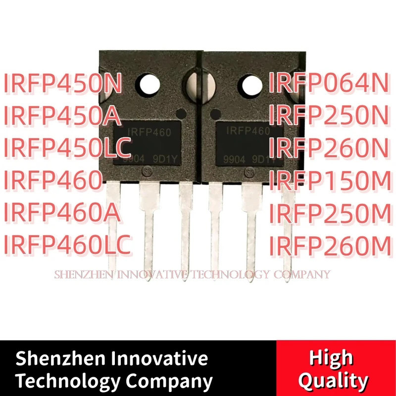 5 CÁI IRFP450N IRFP450A IRFP450LC IRFP460 IRFP460A IRFP460LC IRFP064N IRFP250N IRFP260N IRFP150M IRF