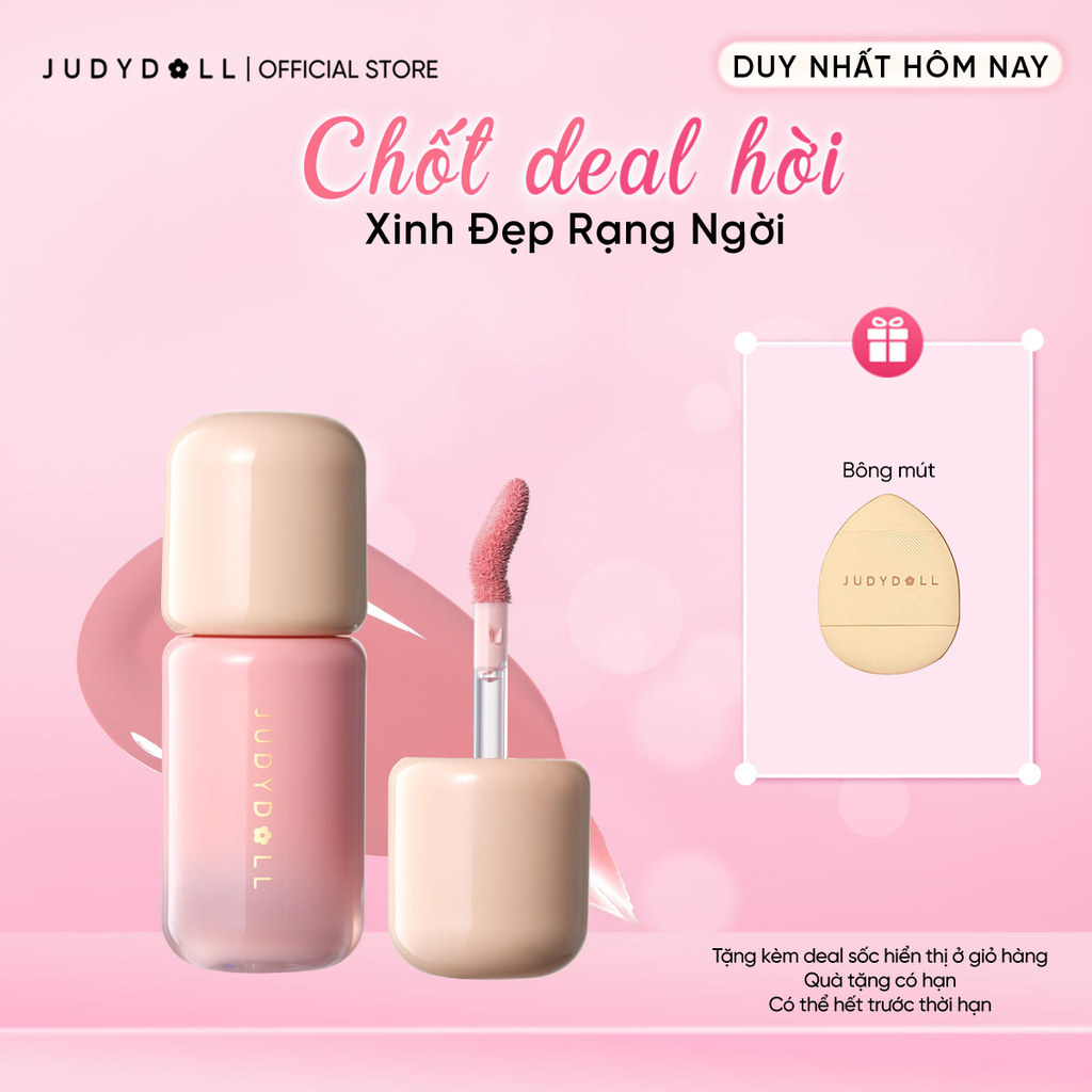 [NEW] JUDYDOLL Má Hồng Kem Blush Lotion Bóng nhẹ Bắt sáng Triệt sắc Che quầng thâm 5g | BigBuy360 - bigbuy360.vn