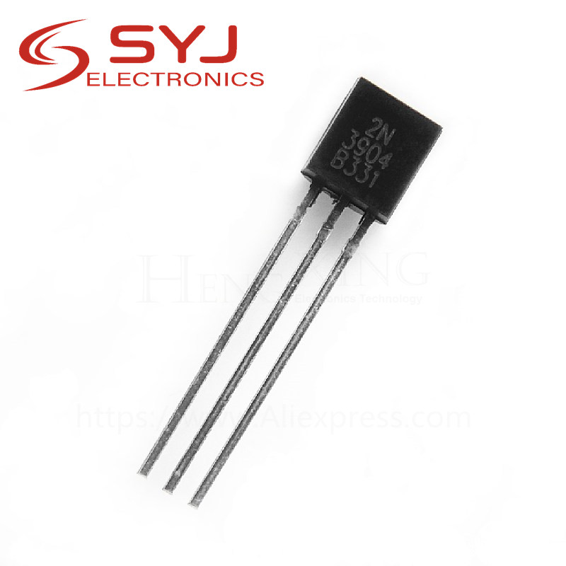100 cái / lốc 2N3904 3904 TO-92 Còn hàng