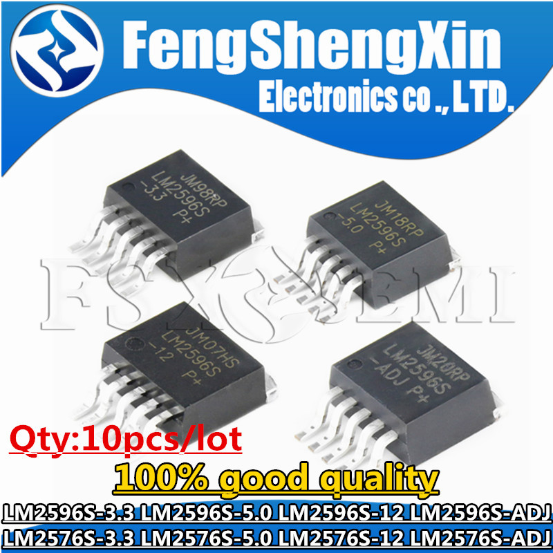 10 LM2596S LM2576S LM2596S-3.3 LM2596S-5.0 LM2596S-12 LM2596S-ADJ LM2576S-3.3 LM2576S-5.0 LM2576S-12