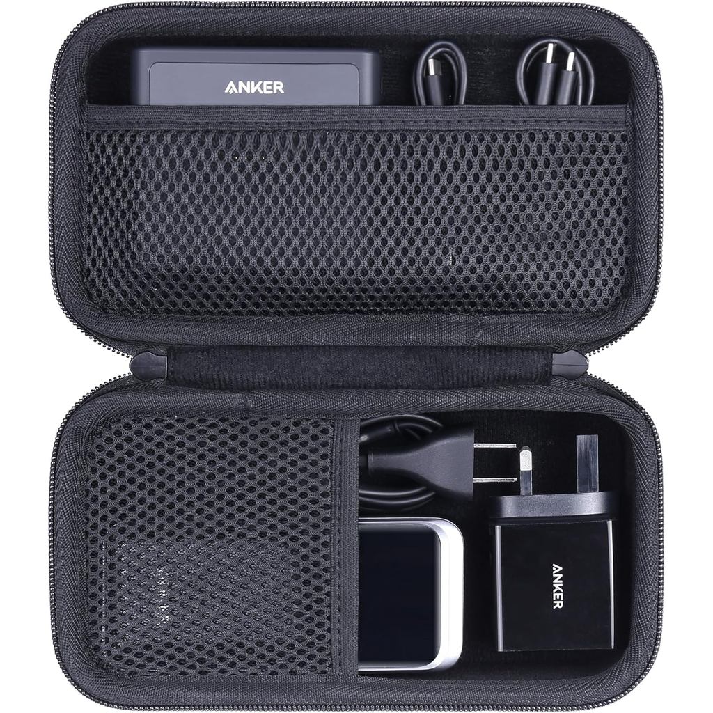 Thay thế vỏ du lịch cứng khanka cho đế sạc Anker 100W + Anker Prime 27.650mAh 250W / 20.000mAh 200W 
