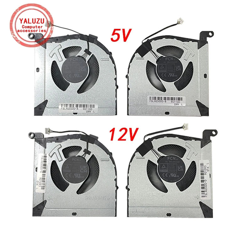 Laptop Mới CPU GPU Quạt Làm Mát Cho Lenovo LOQ 15IRH8 16IRH8 15APH8 GeekPro G5000 IRH8 G5000 APH8 X