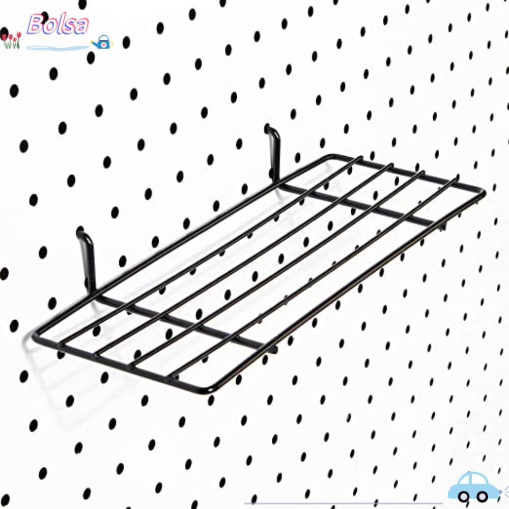BOLSA 1 / 5 Chiếc Pegboard Móc Treo Tường Giá Để Đồ Trang Trí Khung Treo Peg Board Kệ