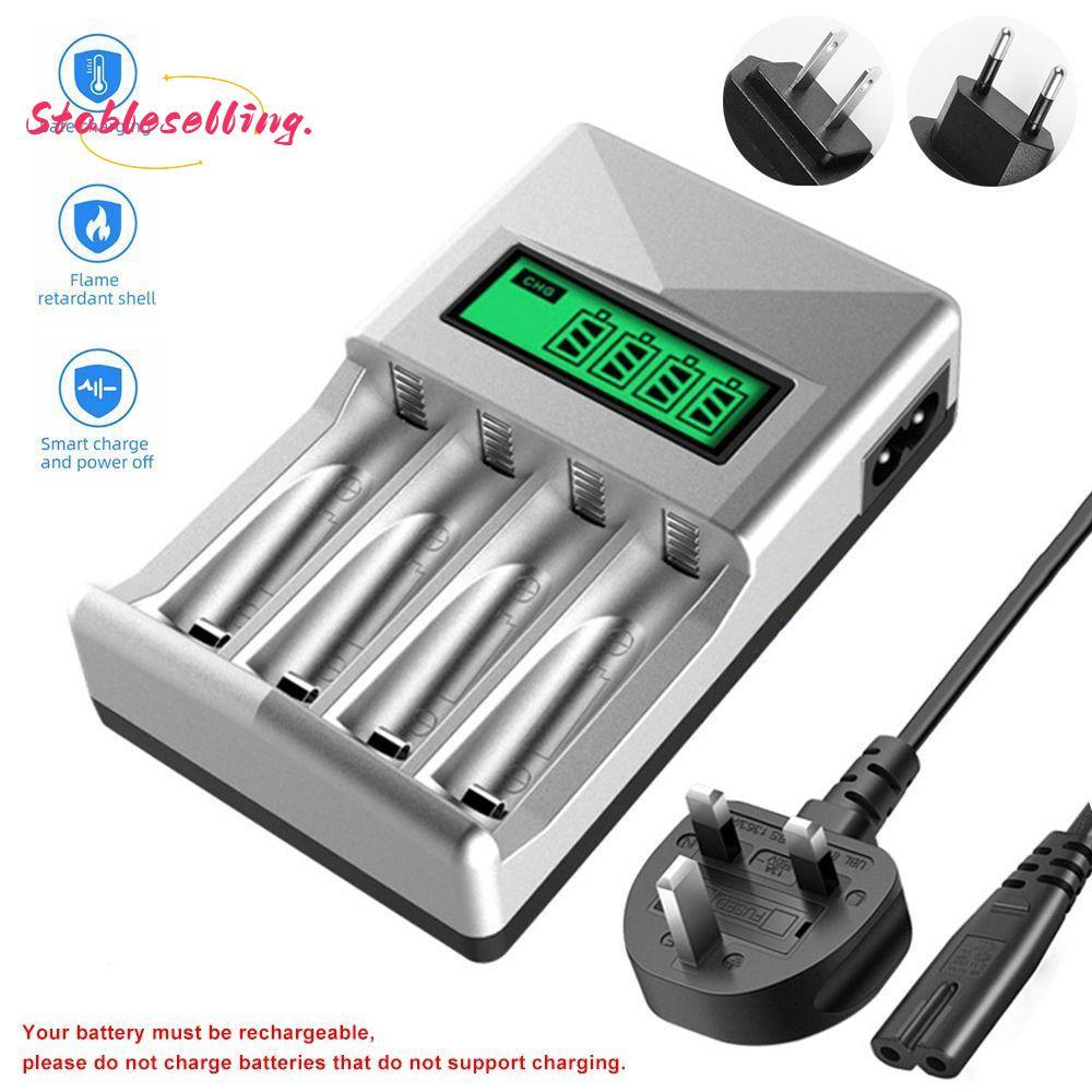 ỔN ĐỊNH Bộ sạc pin AA / AAA Pin sạc Công cụ sạc chuyên nghiệp