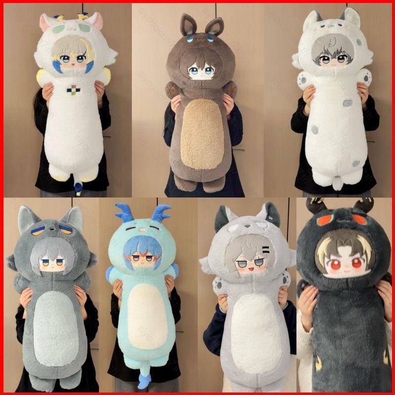 SY Arknights SilverAsh Lappland Amiya Shu Ling Plushie Game Merch Búp bê bạn đồng hành bằng bông dễ 