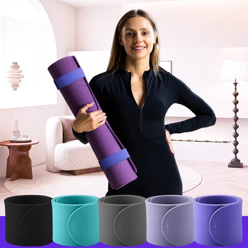 Zzz Silicones Yoga Roller Band Đa năng Yoga Mat Chốt Phát hành nhanh chóng