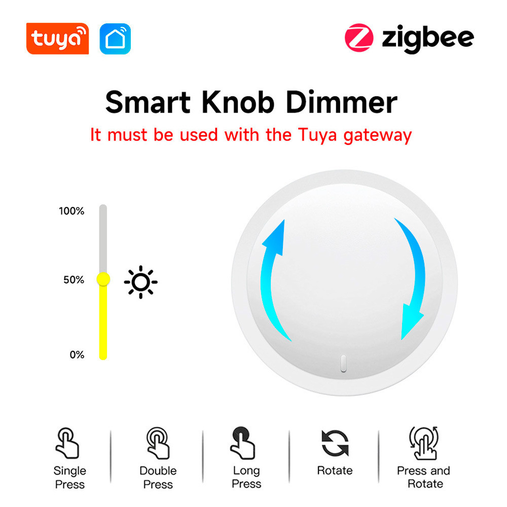 Tuya Zigbee Smart Scene Switch App Timer Bộ điều chỉnh độ sáng cho ứng dụng điều chỉnh độ sáng cảnh 