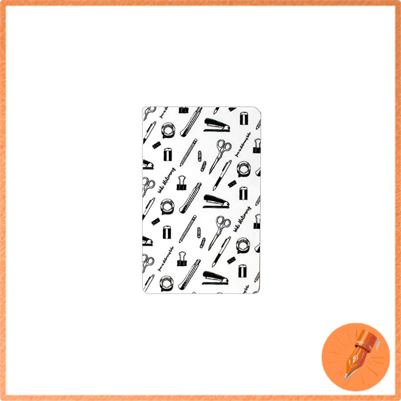 Waki Stationery Original Desk Pad Stationery Pattern Moleskine Pocket Size