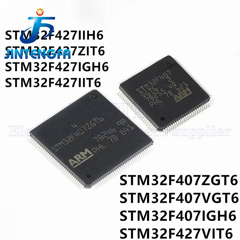 STM32F407VGT6 STM407IGT6 STM32F407VET6 STM407VGT6 STM32F407ZET6 STM407ZT6 STM407IGH6 LQFP-100 / 144 