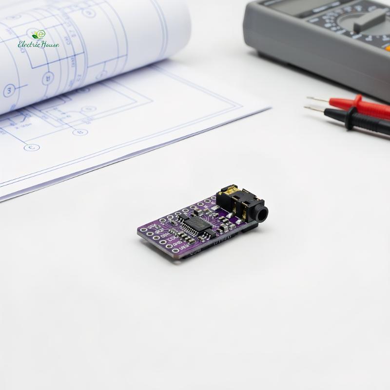 [Nhà điện] PCM5102A Giao diện Bộ giải mã DAC I2S GY-PCM5102 Mô-đun máy nghe nhạc I2S cho bảng định d