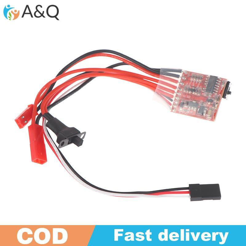 A & Q Micro ESC 10A 15A 20A 30A Chải ESC RC ESC Bộ Điều Khiển Tốc Độ Điện Cho DIY Mini 1 / 16 1 / 18