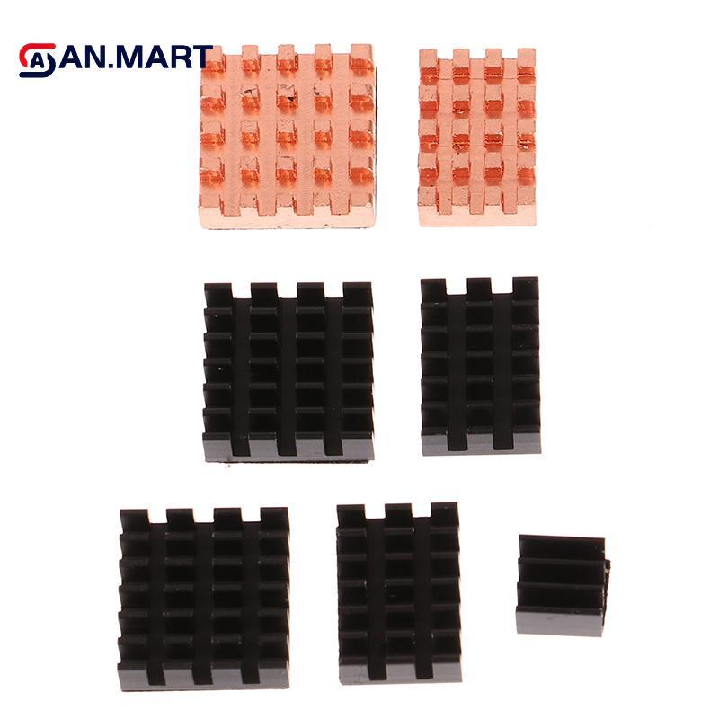 AN.MART 1 Bộ Tản Nhiệt Làm Mát Bằng Đồng Nguyên Chất Tản Nhiệt Nhôm Tản Nhiệt Bộ Tản Nhiệt Làm Mát C
