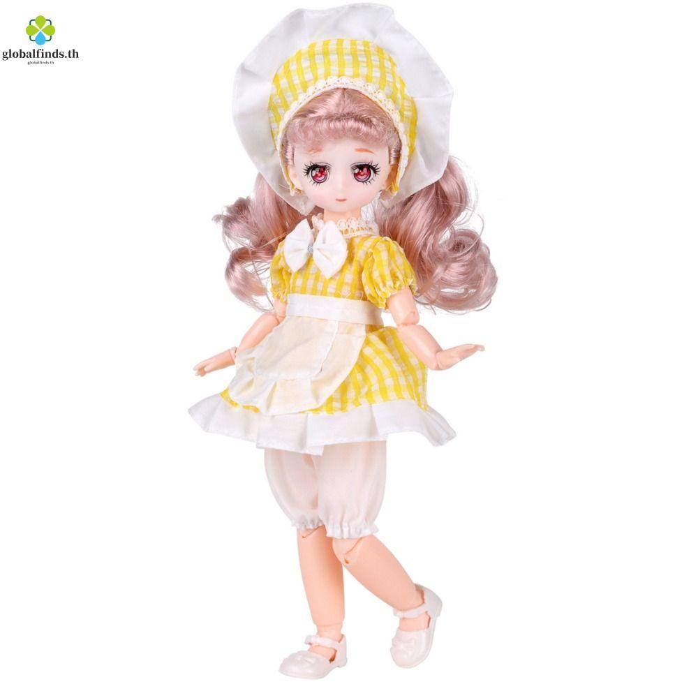 LFINDS 1 / 6 Quần áo búp bê BJD, Váy treo công chúa búp bê 30cm đáng yêu tinh tế, Phụ kiện búp bê Ka