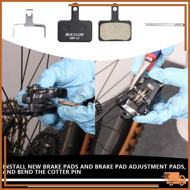 Miếng đệm phanh xe đạp B01S MT200 Tấm phanh xe đạp đường trường Miếng đệm phanh đĩa nhựa nhẹ cho B01