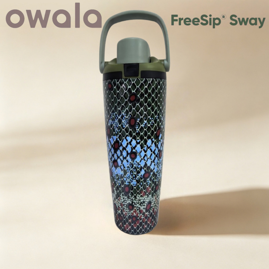 [Số lượng có hạn] Owala Color Drop FreeSip Sway 30oz Tumbler Rare Off The Hook Edition Collector Cốc