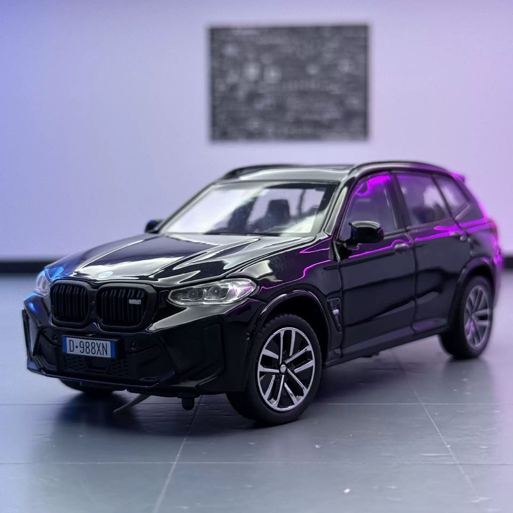 [Xe mô hình] Tỉ lệ 1: 32 BMW X3 Hợp kim mô phỏng Full Open Car Model Collection Trang trí ô tô Đồ ch