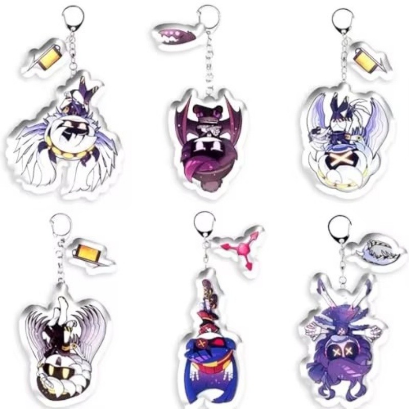 New style Murder Drones Game HD Anime Phone Chain Metal Acrylic Cellphone Chain For Phone Lanyard Ke