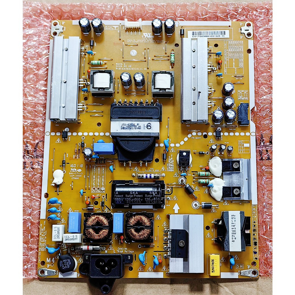 EAX66203101 Dành Cho LG TV 60lx341c 55lx341c 55lf595t 49lf630t Bảng Nguồn EAX66203101(1.8) LGP4760RI