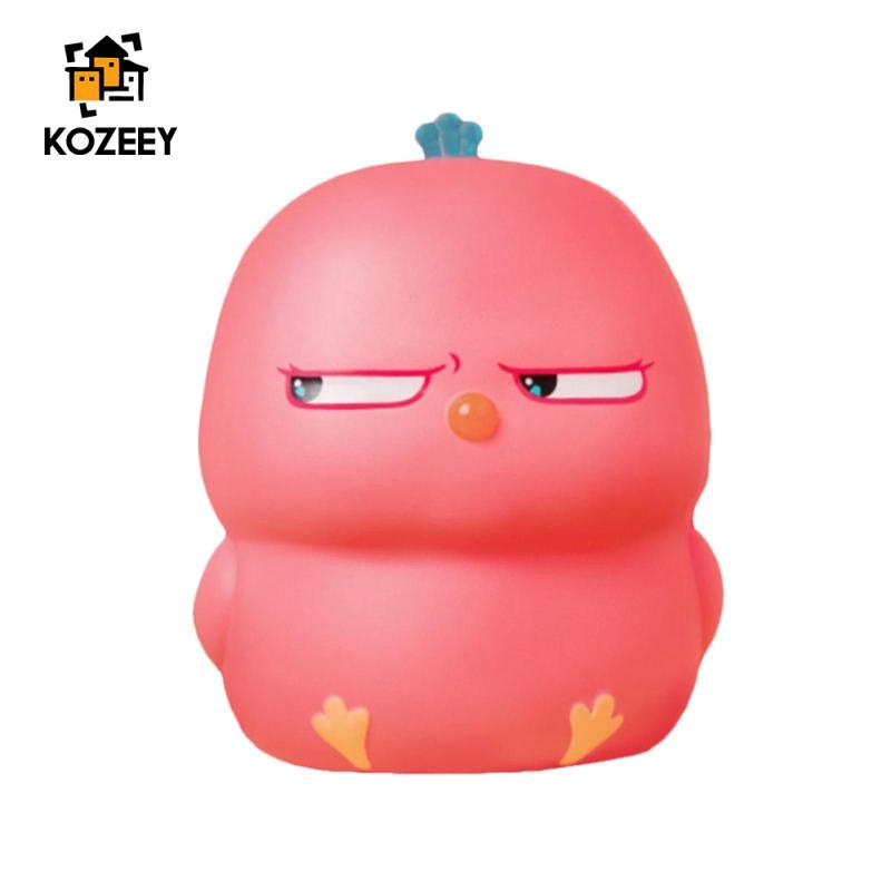 KOZEEY Chống Đồ Chơi Búp Bê Gà Con Mini Đồ Chơi Gà Con Phục Hồi Chậm Mới Lạ Cảm Giác Đồ Chơi Gà Con 