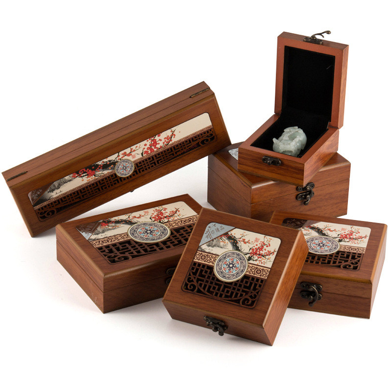 Popular~Jewelry, Buddhist beads, wooden jewelry box, bracelet, bangle, pendant, ring, necklace, gift