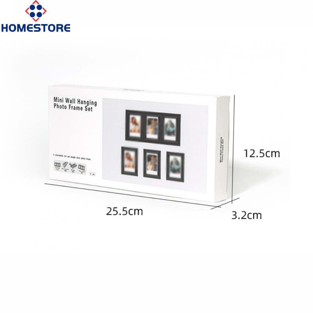 [Homestore]Retro Photo Frame Retro Minimalist Aesthetic Plastic Construction Hollow Frame